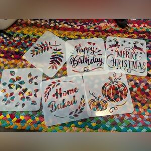 SOURDOUGH BREAD OR CRAFT STENCILS (NWOT)